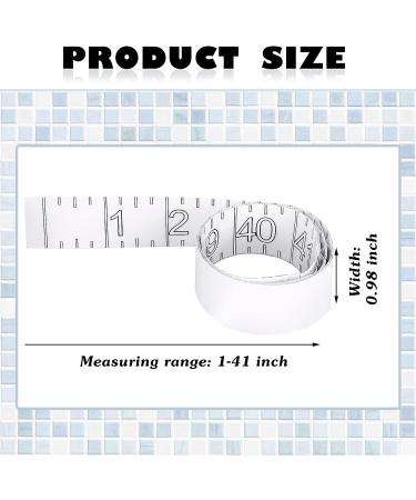 6 Pcs Fish Ruler Decal - Transparent Waterproof Adhesive Measuring Tape Sticker for Boat, Kayak, Net, Gaff - 42 Inch Clear Tape Measure for Fishing Accessories - Buy Online on GoSupps.com