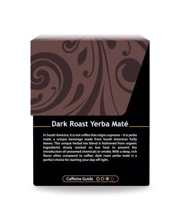 Buddha Teas Organic Dark Roast Yerba Mate - Caffeine-Free, OU Kosher, 18 Bleach-Free Bags - Buy Online on GoSupps.com