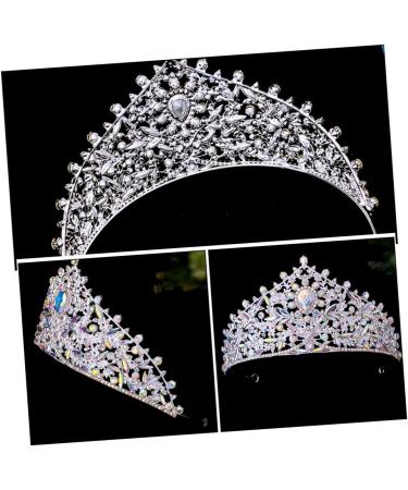 Beavorty Crown Headband Crown Wedding Crowns for Bride Wedding Crown for Bride Wedding Headpiece for Bride Birthday Crowns for Women Bride Crowns for Wedding Rhinestone Headband - Buy Online on GoSupps.com