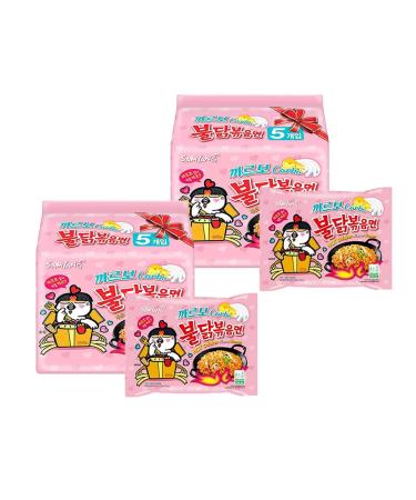 Samyang Buldak 10-pack Carbonara Hot Chicken Flavor Ramen - 140g