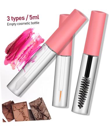 PLAFOPE 6 Pcs Empty Bottle Lip Gloss Tubes Suero De Pesta as Crecimiento Empty Eyeliner Bottle Cosmetic - Buy Online on GoSupps.com