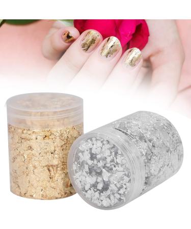 Nail DIY Foil Easy To Carry Nail Art Flakes Small Volume Good Condition Easy To Store Manicure Store Woman Beauty Salon for Home - Buy Online on GoSupps.com