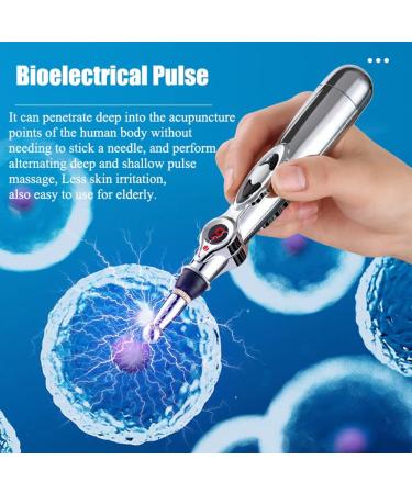 Darkswan 5-in-1 Acupuncture Pen Set | Electronic Acupressure for Pain Relief | Energy Pulse Ultrasound Therapy Device | Battery Operated - Buy Online on GoSupps.com