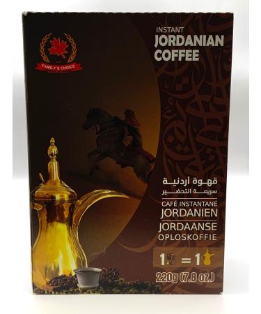 Family's Choice Instant Jordanian Coffee 220g (7.8 oz) / 1 Pack