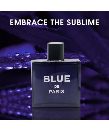 Vintage Heroes Noir&Blue De Paris Combo Cologne for Men/Eau de Parfum Natural Spray Top Notes of Green Apple and Lemon Middle Notes of Tonka Bean Base Notes of Geranium- Natural Spray 100ML - Buy Online on GoSupps.com
