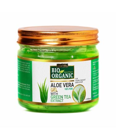 INDUS VALLEY Non-Toxic Aloe Vera Gel for Acne Scars Glowing & Radiant Skin Treatment (175 ml) Aloe Vera Gel - 175 ml