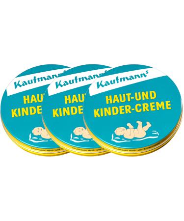Kaufmann's 3 x 75 ml Care Cream Skin and Children Cream/Germany