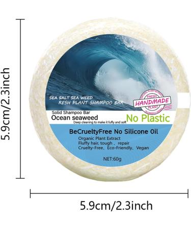  G n rique Solid Shampoo 60g Natural Clarifying Solid Shampoo & Conditioner Hair Bar Soap for Oily and Sensitive Scalp Care Gentle Repair For Men - Buy Online on GoSupps.com