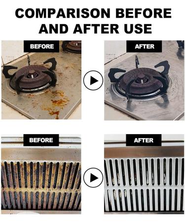 Kitchen All-Purpose Cleaning Powder Multi-Purpose Foam Cleaner Rust Remover All-Purpose Household Cleaners Kitchen Instant Cleaning Polishing Lasting Shiny for Kitchen (100g) - Buy Online on GoSupps.com