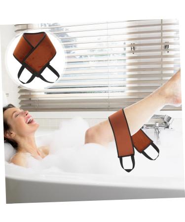 Beavorty Rubbing Strap Shower Loufah Sponge Bath Scrubber Microfiber Towel Self Tanning Back Applicator Body Lotion Spreader Sunless Tanning Glove Rubbing Strip Long Shower Towel 81X11cm - Buy Online on GoSupps.com