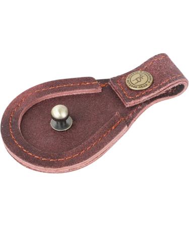 Tourbon Hunting Shooting Brown Real Leather Toe Protector Pad - Premium Barrel Rest for Precision & Comfort - Buy Online on GoSupps.com