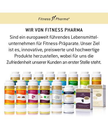 Fitness Pharma Collagen + Q10 Capsules - 60 High-Dose Capsules for Skin Hair & Nail Strength | Boost Immune System & Wellness - Buy Online on GoSupps.com