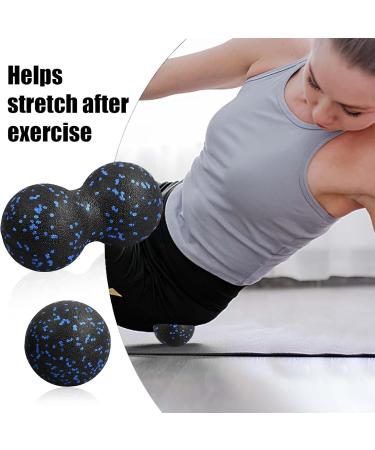 Fascia Ball Set - 2 Massage Balls for Deep Tissue Relief & Relaxation | Ideal for Feet & Body | Lacrosse Ball Duo - Buy Online on GoSupps.com