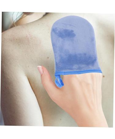 1 Set Gloves Sunscreen Lotion Back Tanning Applicator for Adult Self Tanning Back Applicator Tanning Finger Glove Applicator Pull Back Strip Finger Cot Suite Flocking Make up - Buy Online on GoSupps.com