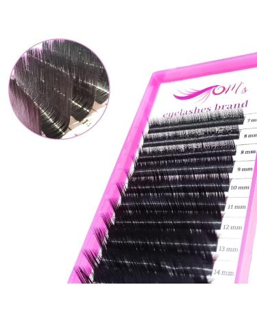 Shop OM's 100% Silk Eyelash Extensions - Premium Quality 11mm M Curl (0.10) - International Shipping Available - Buy Online on GoSupps.com