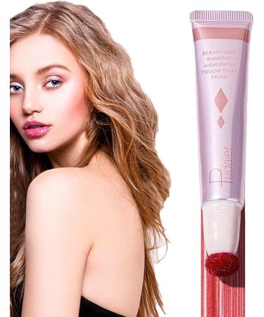 Highlighter Makeup Stick 3 in 1 Highlighter Makeup & Stick Versatile Highlighter Makeup Stick Adds Shimmer Blends Effortlessly Highlighter Contouring for Cheeks Guanglu 09 - Buy Online on GoSupps.com