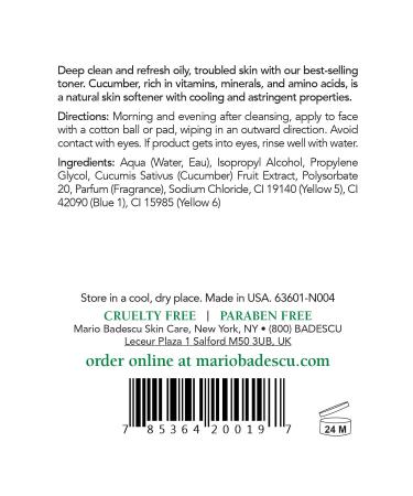 Mario Badescu Special Cucumber Lotion 8 fl oz - Soothing Skincare Essential - Buy Online on GoSupps.com