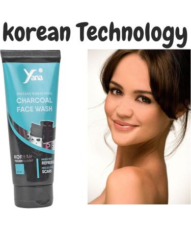yana charcoal Skin Care Travelling Beauty Face Wash Facial - Buy Online on GoSupps.com