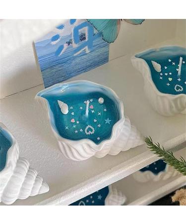 Conch Aromatherapy Candle - Handmade Natural Scented Ocean Shell Gel Wax Candle for Stress Relief - Buy Online on GoSupps.com