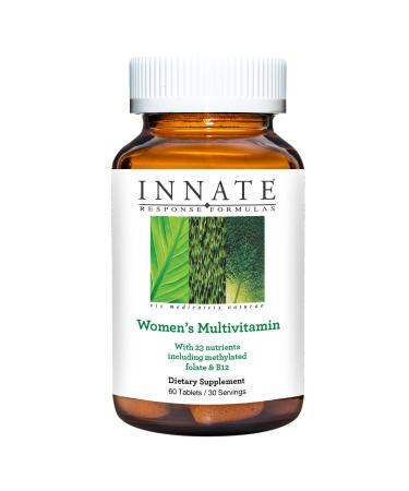 INNATE Response Formulas Women s Multivitamin Daily Vitamin Non-GMO 60 Tablets (30 Servings)