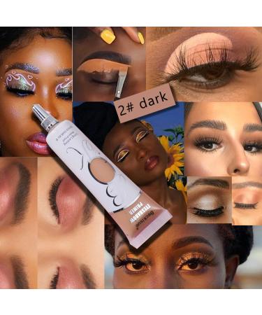MAEPEOR Matte Eyeshadow Primer - 6 Colors, Long-lasting & Waterproof Eye Primer for All Shadows (Dark) - Buy Online on GoSupps.com