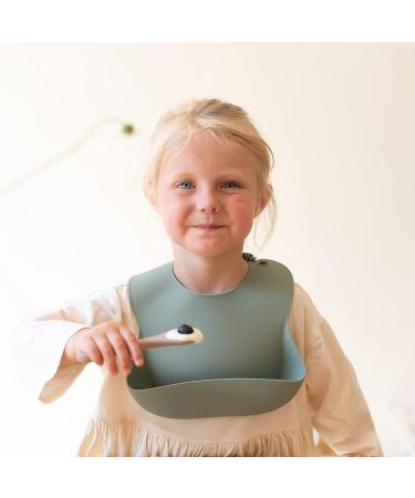 Minifolk Silicone Baby/Toddler Feeding Spoons - Set of 5 | Baby/Toddler Essentials for Weaning | Dishwasher Safe (Set of 3) - Buy Online on GoSupps.com