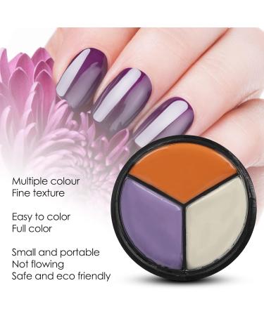 Nail Art Paint Gel Nail Gel Polish Professional Gel Polish Cream for Home for Nail Salon for Professional Manicurist (#2 Candy Milk Orange-Candy Milk Purple-Candy Milk) - Buy Online on GoSupps.com