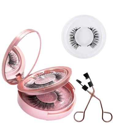 Bellaire Magnetic Lashes Magnetic Eyelashes Reusable Dual Magnetic Lashes without Eyeliner Natural Look Magnetic Eyelashes with Applicator (CY03)
