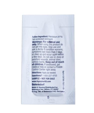 Aquaphor Advanced Skin Therapy (.9g Packet) - 24 Count - Buy Online on GoSupps.com