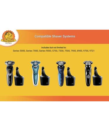 Shaver Shebang Refills for 18 Philips Norelco SmartClean Cartridges - Buy Online on GoSupps.com
