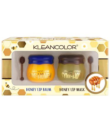 Kleancolor Honey Lip Balm & Mask Set with Honey Dippers