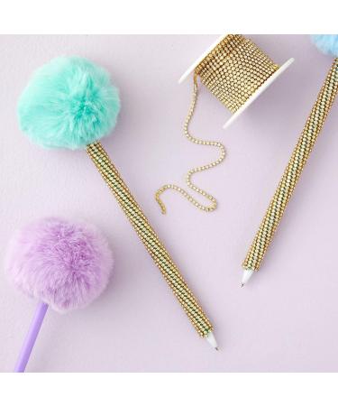 11 Yards Gold Rhinestone Trim String for DIY Jewelry Making & Crafts - 2mm Wide - Buy Online on GoSupps.com