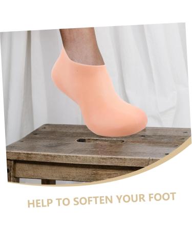 minkissy 6 Pairs Exfoliating Moisturizing Socks Spa Socks Beauty Socks Dry Feet Socks Lotion Socks Overnight Woman's Socks Foot Socks for Dry Cracked Feet Girl Skin Gloves Sebs - Buy Online on GoSupps.com