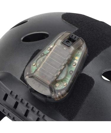 JOYASUS Tactical Helmet Light - Waterproof Airsoft Green Red Strobe Lamp | Black (Red Light) for Enhanced Visibility - Buy Online on GoSupps.com