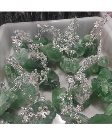 Natural Crystal Rough 1pcs Natural Green Fluorite Quartz Crystal Cluser Rough Quartz Point Stone Specimen Orange Stones Stone Mineral Specimen - Buy Online on GoSupps.com