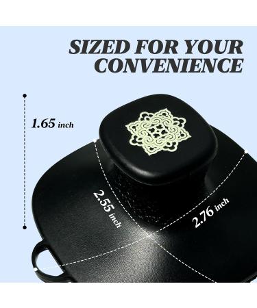 DANABE Porcelain-Skin Facial Polishing Brush - Non-Slip Silicone Scrubber | Korean Beauty Face & Body Exfoliator | Portable Black Facial Cleansing Brush - Buy Online on GoSupps.com