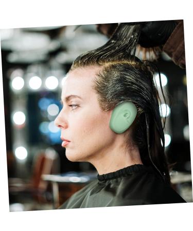 WOONEKY 4 Pairs Silicone Hairdressing Ear Covers Ear Covers for Hair Dye Hair Coloring Ear Covers Ear Covers for Swimming Silicone Hair Dyeing Earmuffs Household Shower Cap - Buy Online on GoSupps.com