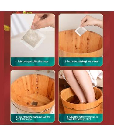 Wormwood Foot Soak 6g Pack Of 30 Foot Soak Wormwood Bags Herbal Foot Soak Foot Care Relaxation Pack Suitable For Many People - Buy Online on GoSupps.com