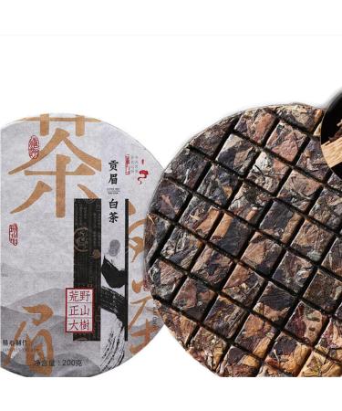 Th Blanc Vieux Yunnan G teau au th blanc Grande Feuille 200g