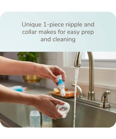 NUK Smooth Flow Pro Anti-Colic Baby Bottle 10 oz 4-Pack | Anti-Colic Technology | BPA-Free - Buy Online on GoSupps.com