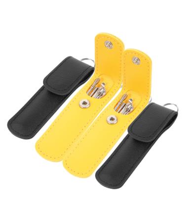 FRCOLOR 4 Sets Ear Cleaning Tool Wear-Resistant Ear Cleaner Wear-Resistant Ear Wax Remover Wear-Resistant Ear Picker Practical Earwax Cleaner Portable Ear Picker Household Wax Cleaner