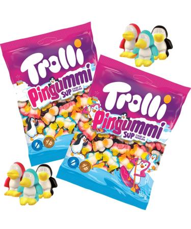 Trolli Pingummi Bag 150g - Soft gummy sweets - Pack of 2