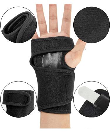 Regain R1 Carpal Tunnel Wrist Brace with Removable Splint - Adjustable Support Wrap for Right Hand - Universal Size - Buy Online on GoSupps.com