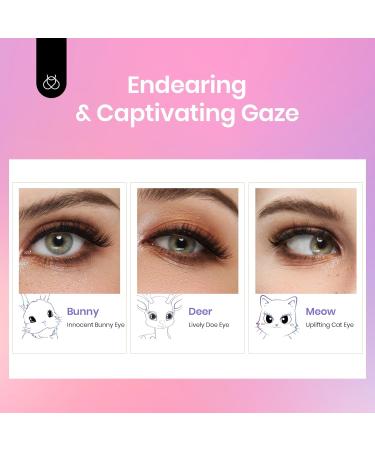 Beetles Easy Lashes Trio - 3 Pairs of Natural Lash Clusters & Tweezers | Animal Magic False Eyelashes for Women - Buy Online on GoSupps.com