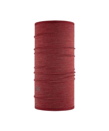 Buff Unisex Youth Neck Warmer Merino Lightweight Merino Lightweight Solid Solid Pansy One Size Red