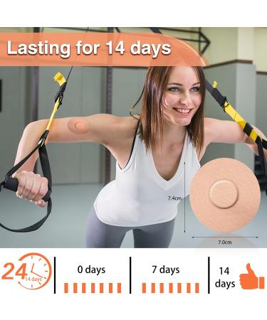 Freestyle Libre 2 Waterproof Plaster | Diabetic Sensor Patch for Libre 1 2 3 | Breathable & Skin-Friendly Fixing Tape - Buy Online on GoSupps.com