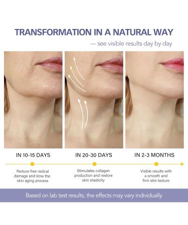 Neck Firming Cream - Anti-Aging Lift for Crepey Skin | Organic Tightening & Smoothing Neck & D collet Cream - 1.7 Floz - Buy Online on GoSupps.com