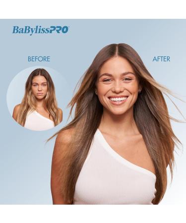 BaBylissPRO Nano Titanium & Ceramic Ultra-Slim Hair Straightener Extra-Long Dual Voltage Flat Iron with floating plates 2" wide Blue - Buy Online on GoSupps.com