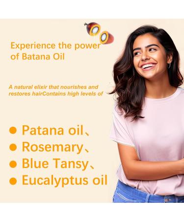 Hair Butter with 100% Pure Raw Batana Oil Batana Oil for Hair Growth Repair Damaged Hair Natural Hair Growth Oil Effective Against Regional Alopecia Hair Growth Butter for All Hair Types - Buy Online on GoSupps.com