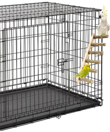 Wooden Bird Toys for Parrots - Climbing Ladders & Knitting Conductor | International Shipping - Buy Online on GoSupps.com